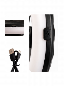 Орбита OT-SMH18 палка для селфи, трипод (194-798мм, пульт Bluetooth, LED)